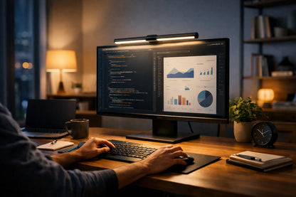 LuminaBar - אור שמרגיע את העיניים