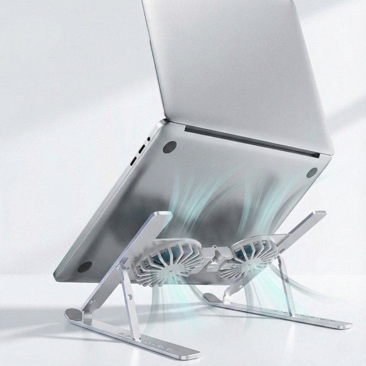 AirFlow Stand – סטנד למחשב ששומר על הלפטופ (ועליך) רגועים לאורך היום